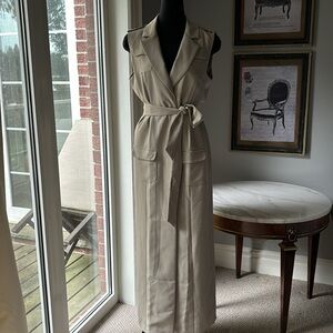 LAVISH ALICE MAXI VEST/SLEEVELESS DUSTER/TRENCH